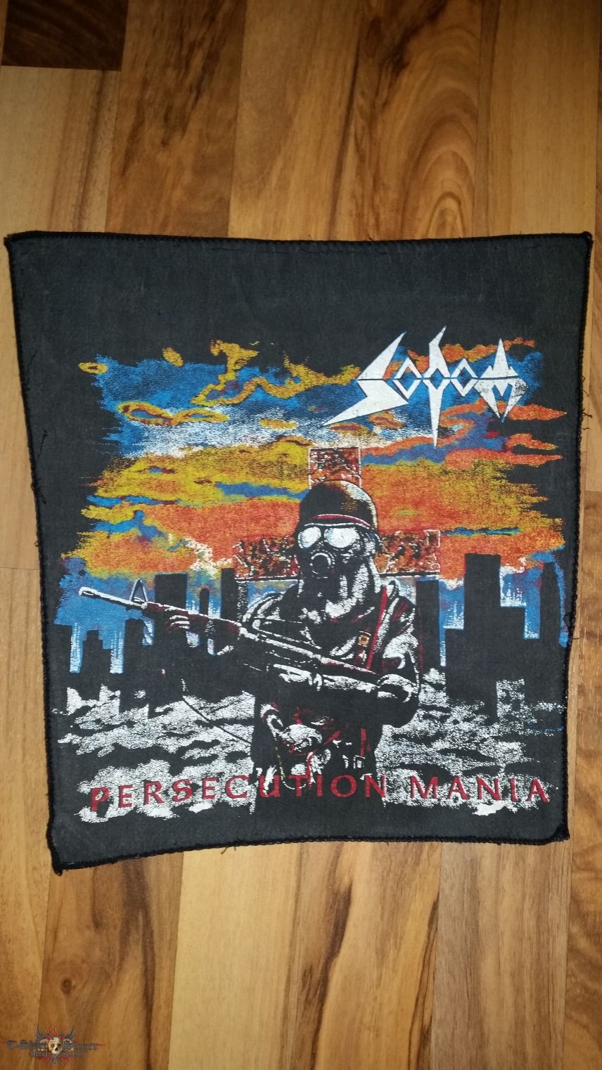 Sodom Persecution Mania Backpatch