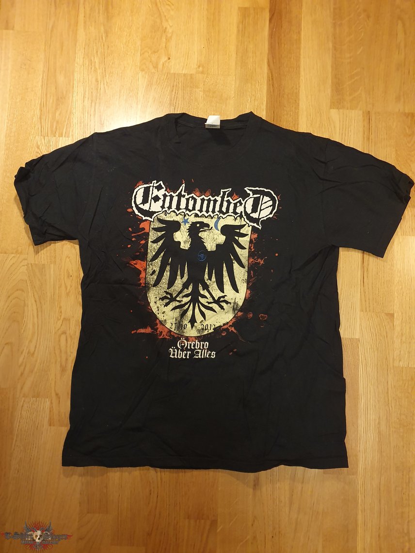 Entombed - Eventshirt Örebro - 2012