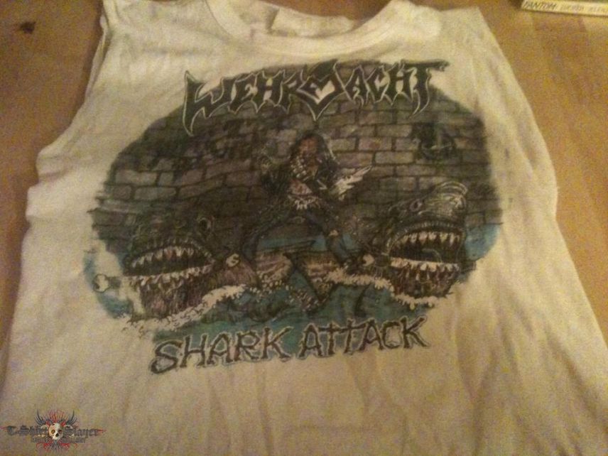 Wehrmacht - Shark Attack shirt from 1987