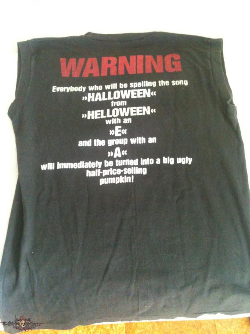 Helloween - Pumpkin shirt 1987