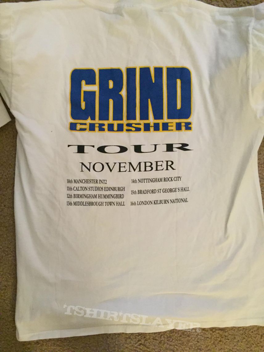 Bolt Thrower Grindcrusher tour shirt