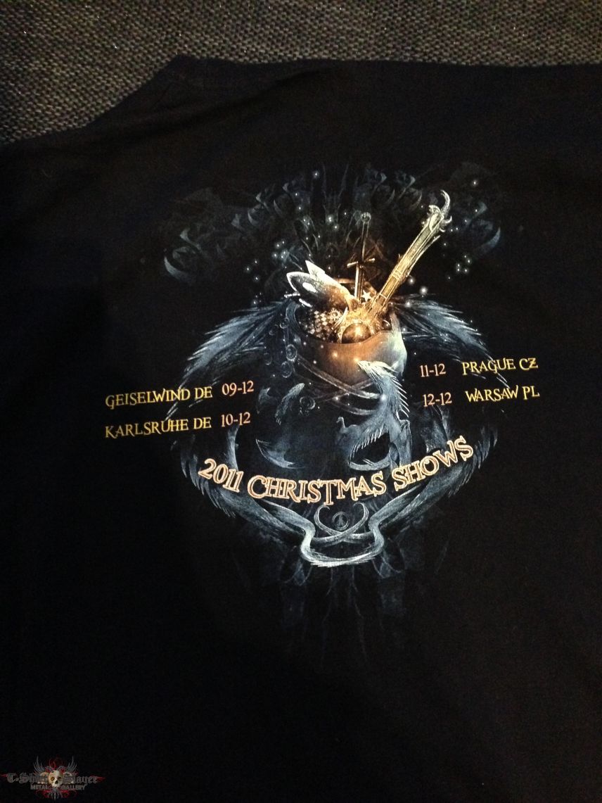 Blind Guardian Tour Shirt Christmas 2012