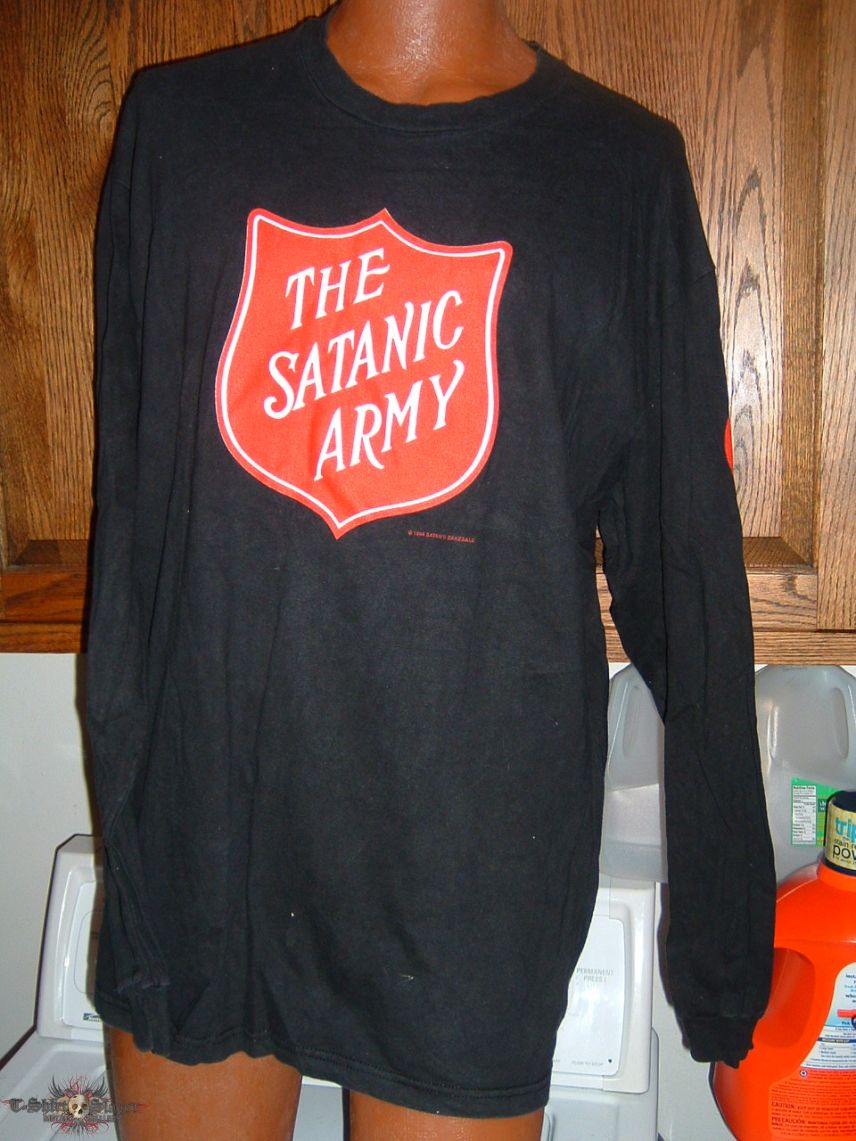 Marylin Manson satanic army long sleeve