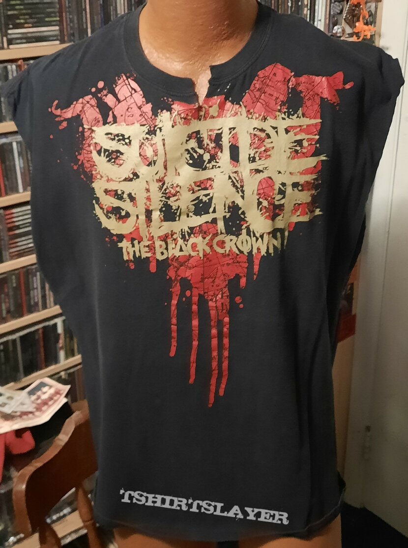 Suicide Silence - the black crown sleeveless and cut neck xl 