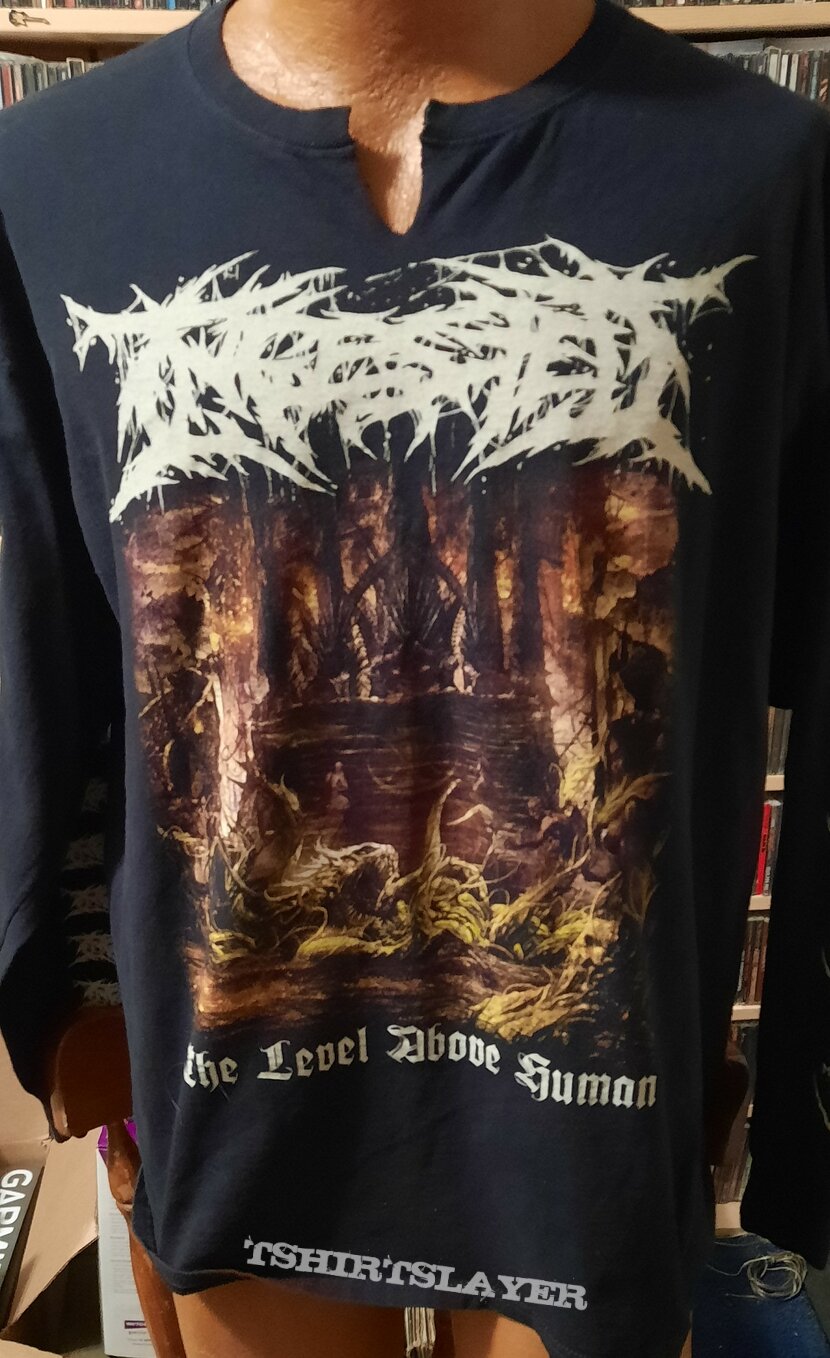 Ingested - the level above Human xl cut neck long sleeve 