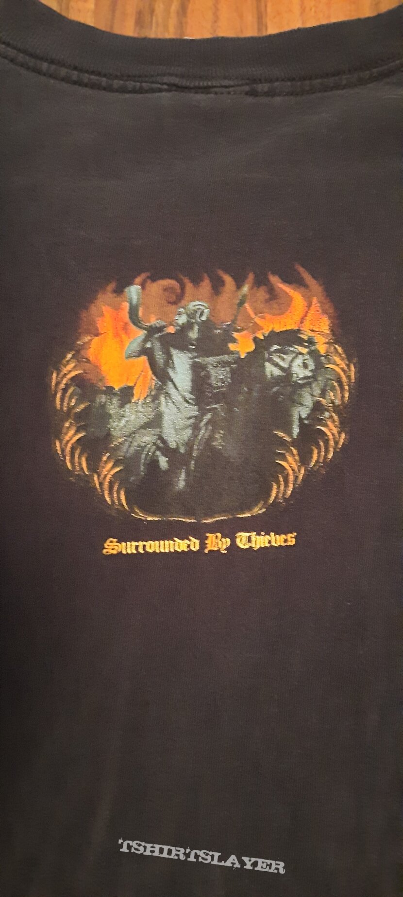 High on fire - Surronded by Thieves cut neck long sleeve xl