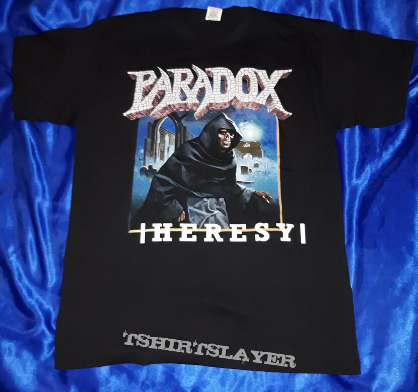 Paradox - Heresy Shirt | TShirtSlayer TShirt and BattleJacket Gallery