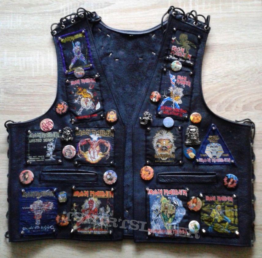 Battle Jacket - Iron Maiden Leather Vest