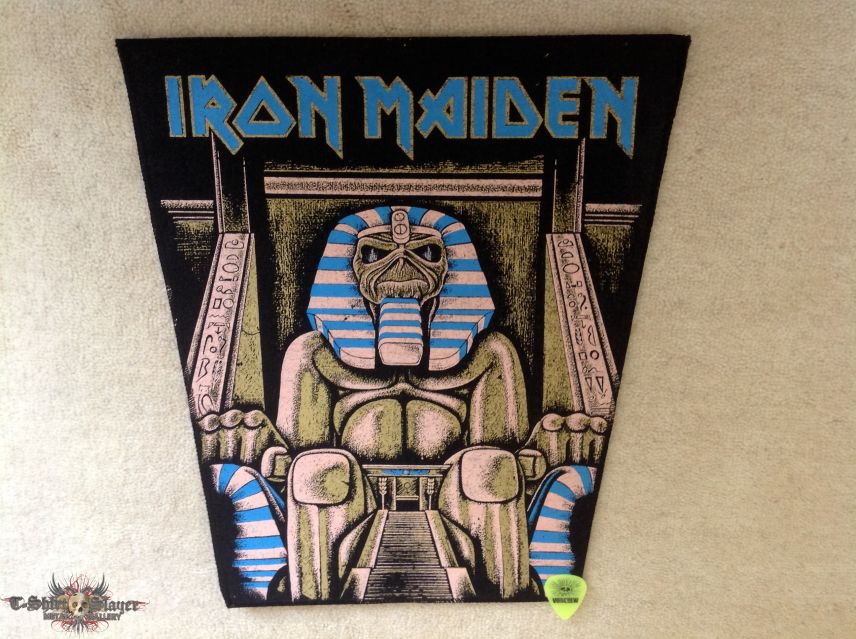 Iron Maiden - Powerslave - Vintage Backpatch