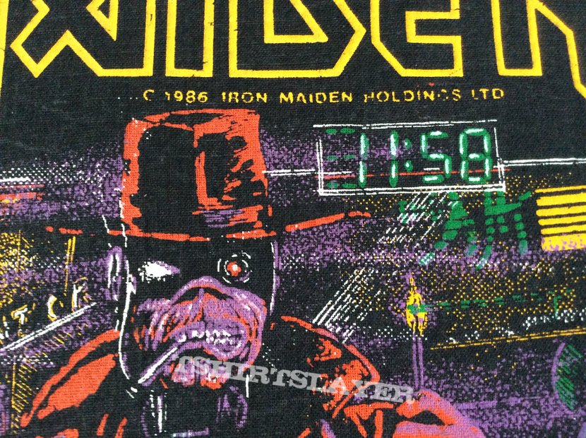 Iron Maiden - Stranger In A Strange Land - 1986 Iron Maiden Holdings Ltd. - Back Patch Iron Maiden - Stranger In A Strange Land - 1986 Iron Maiden Holdings Ltd. - Back Patch