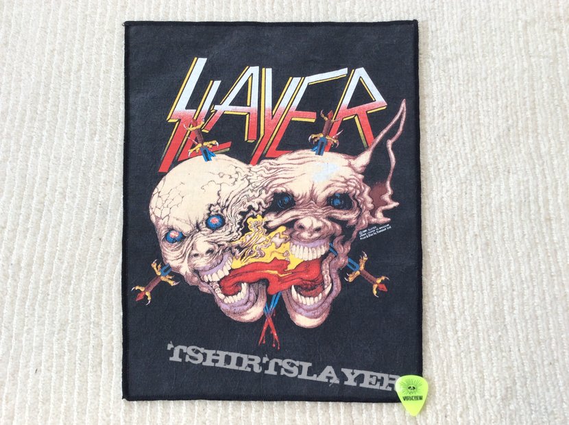Slayer - Evil Twins - Decade Of Aggression - 1991 Slayer - Brockum - Back Patch