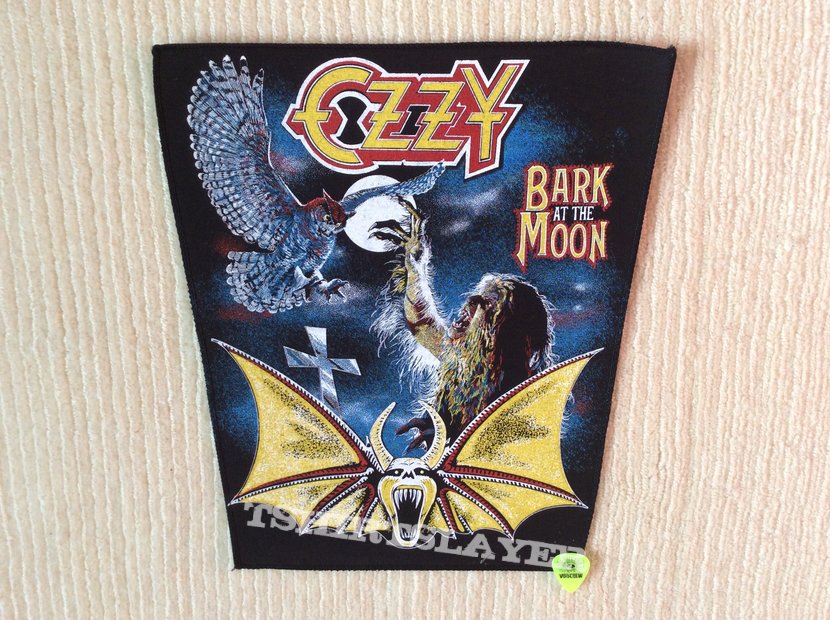 Ozzy Osbourne - Bark At The Moon - Vintage Back Patch