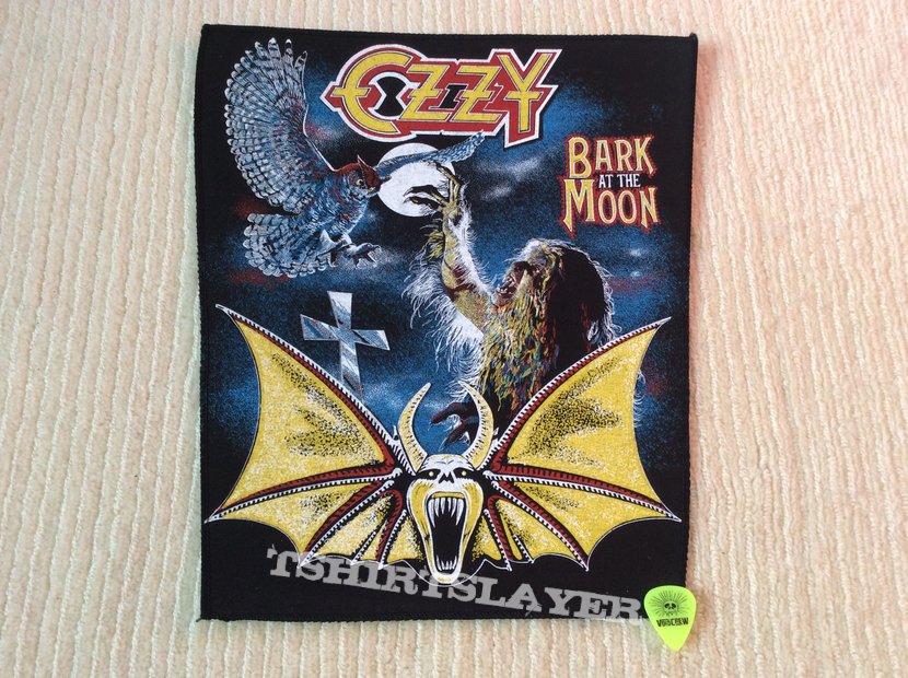 Ozzy Osbourne - Bark At The Moon - Vintage Back Patch