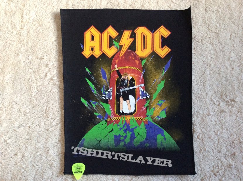 AC/DC - Blow up your video - Back Patch - 1989 - Brockum