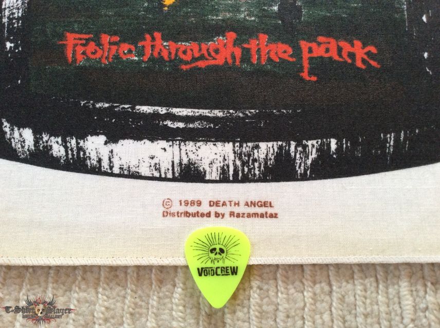 Death Angel - Frlic Through The Park - 1989 Death Angel - Razamataz - Backpatch