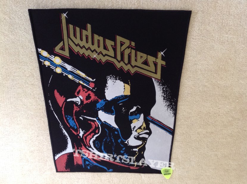 Judas Priest - Stained Class - Black Border - Backpatch