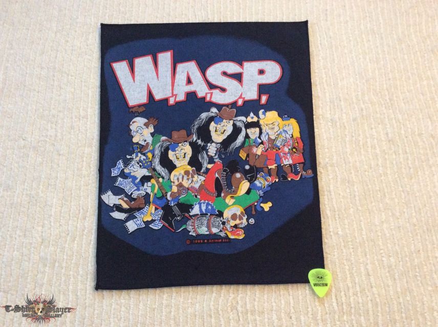 W.A.S.P. - The Real Me - 1989 Animal Inc. - Back Patch