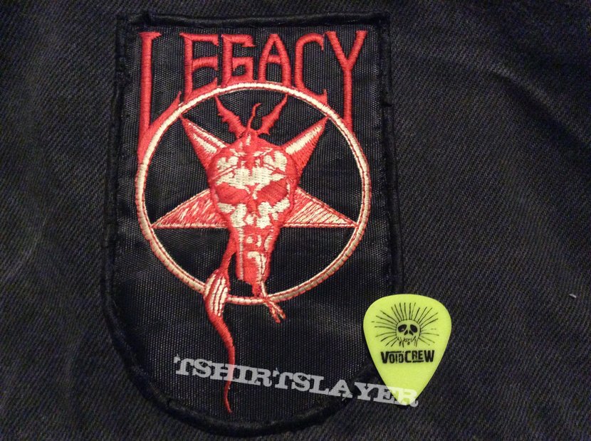 Legacy - Demo Logo - embroidered patch (Testament)