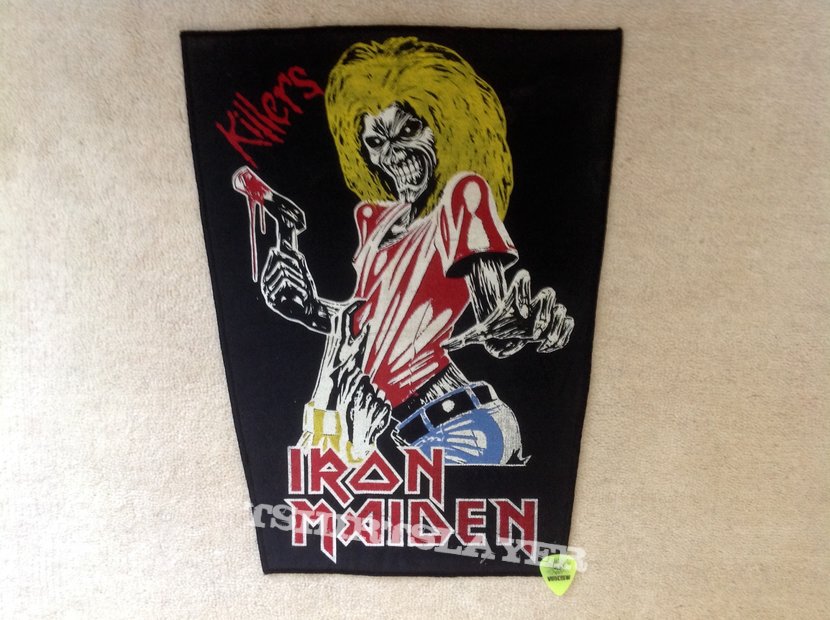 Iron Maiden - Killers - Vintage Backpatch Iron Maiden - Killers - Vintage Backpatch