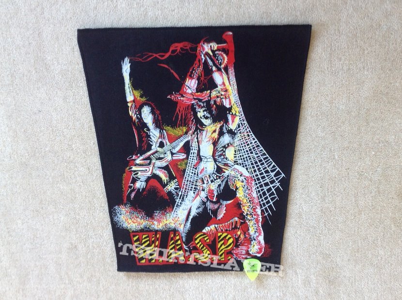 W.A.S.P. - Blackie And The Spider&#039;s Web - Vintage Backpatch