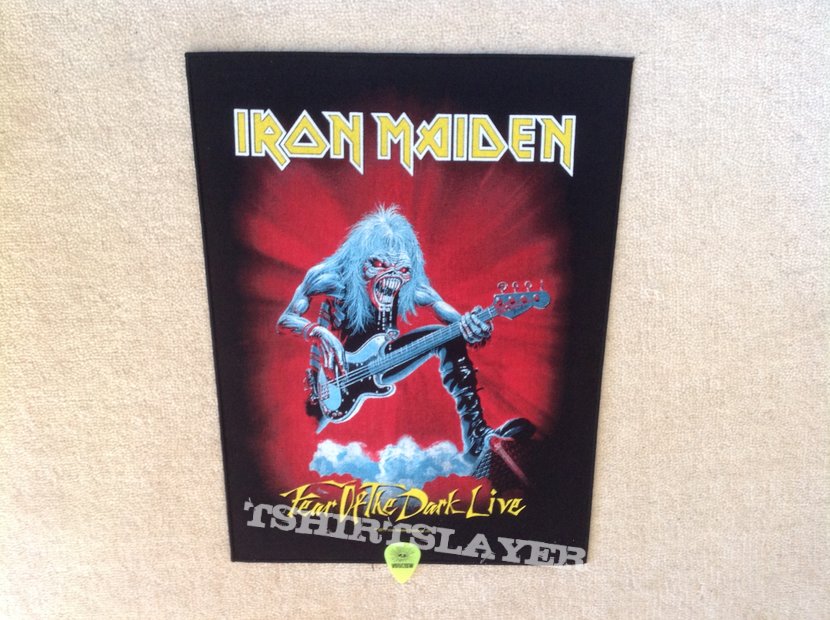 Iron Maiden - Fear Of The Dark Live - 2014 Iron Maiden Holdings Ltd. - Backpatch