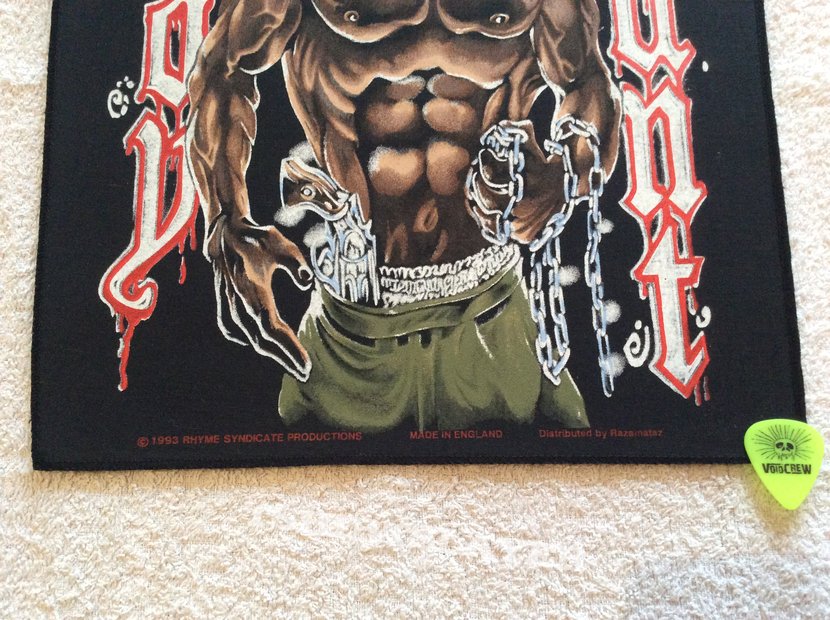 Body Count - Copkiller - 1993  Rhyme Syndicate Productions - Razamataz - Backpatch