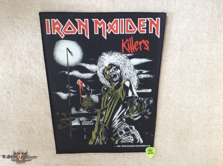 Iron Maiden - Killers - 1981 Iron Maiden Holdings Ltd. - Backpatch