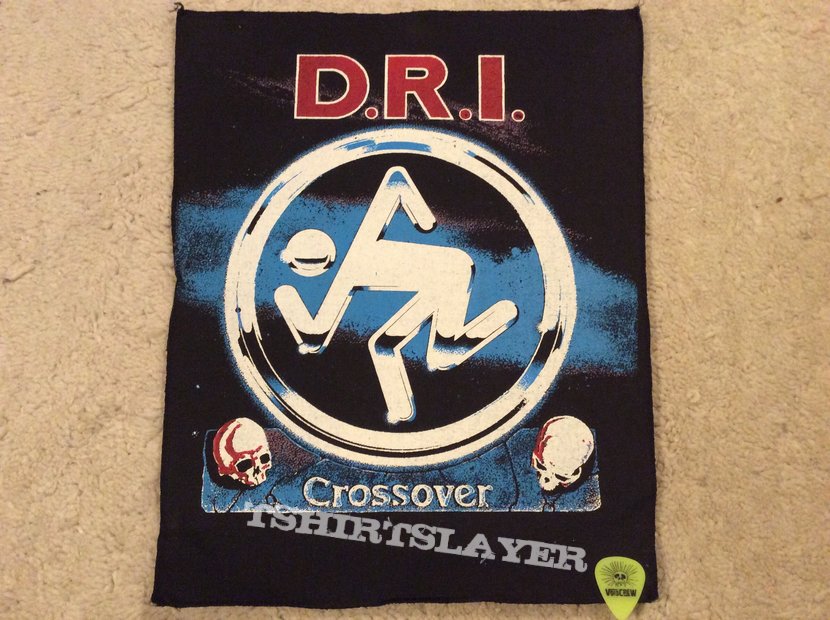 D.R.I. - Crossover - Back Patches Vintage