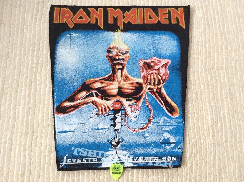 Iron Maiden - Seventh Son Of A Seventh Son - Vintage Back Patch