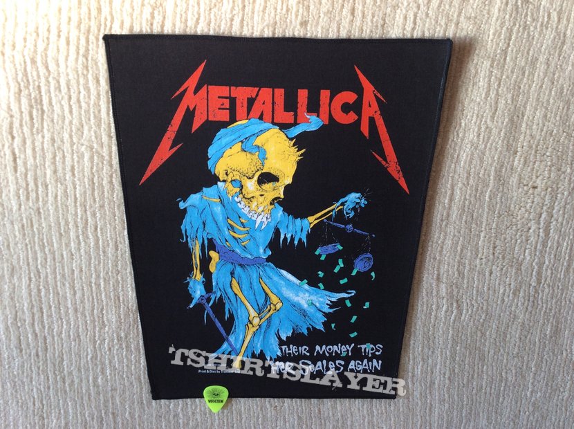 Metallica - Doris - Their Money Scips Her Scales Again - 1988 Metallica - Tronseal - Backpatch