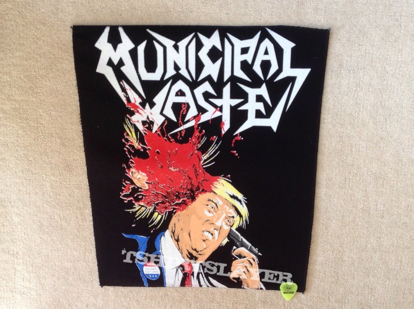 Municipal Waste - Suicide - Backpatch