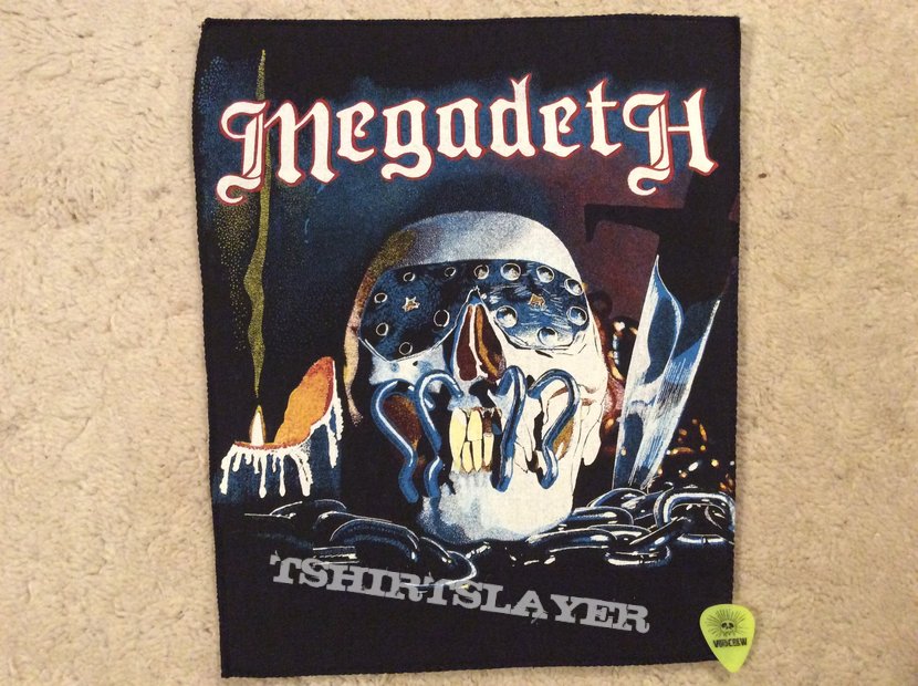 Megadeth - Killing is my business - Coverartwork -  Back Patch 