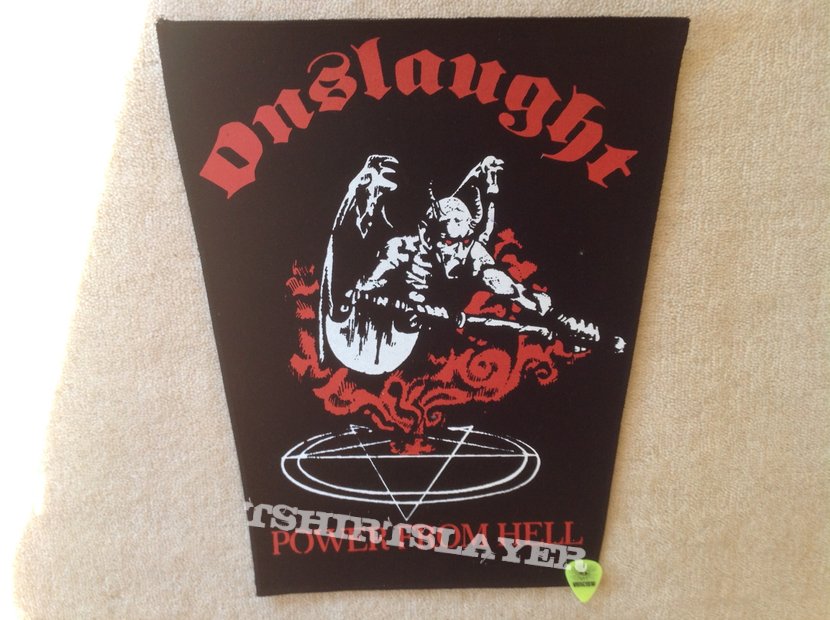 Onslaught - Power From Hell - Backpatch