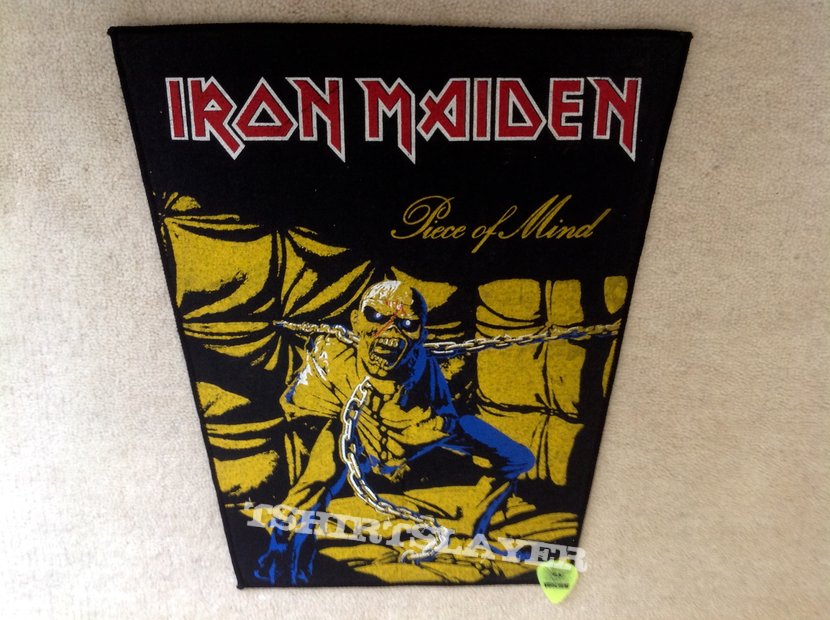 Iron Maiden - Piece Of Mind - Vintage Backpatch