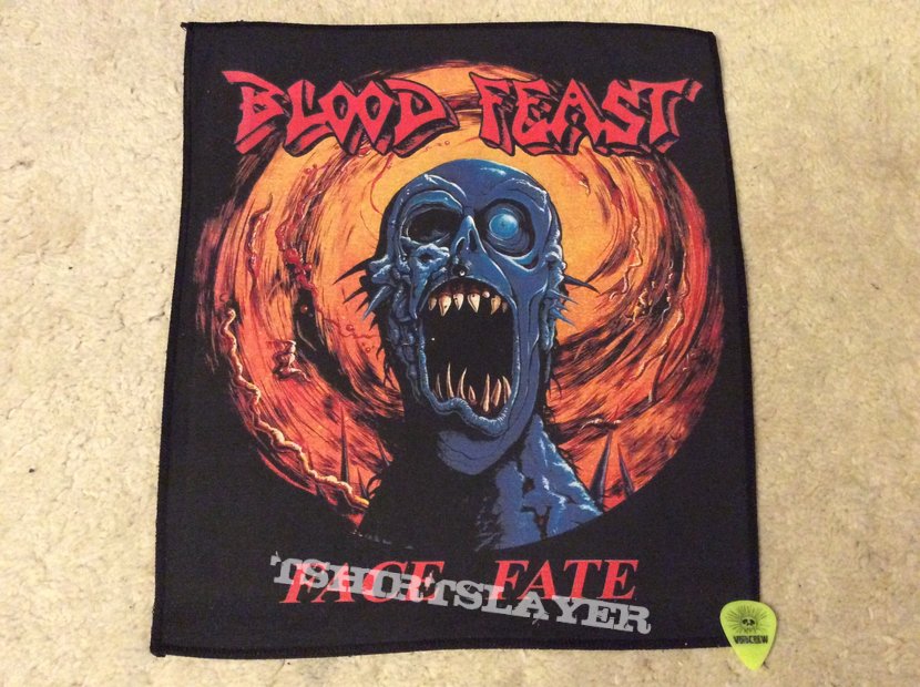 Blood Feast - Face Fate - Back Patch