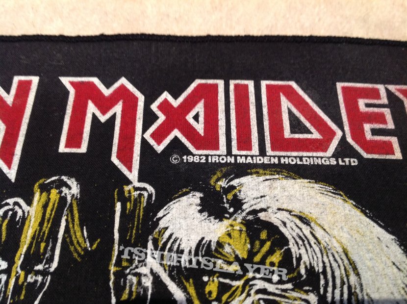 Iron Maiden - The Number Of The Beast - 1982 Iron Maiden Holdings Ltd. - Backpatch