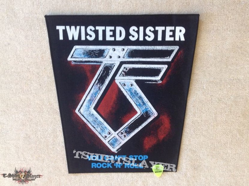 Twisted Sister - You can&#039;t Stop Rock n Roll - Vintage Backpatch