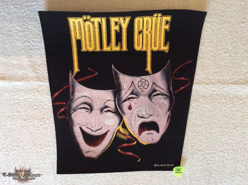 Mötley Crüe - Theatre Of Pain - 1985 Mötley Crüe Inc. - Backpatch