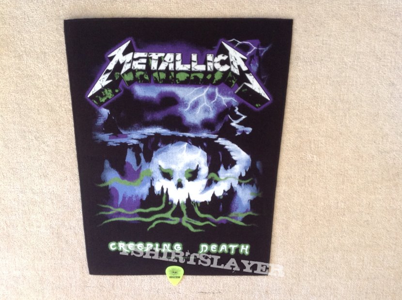 Metallica - Creeping Death - 2017 Metallica - Probity - Backpatch