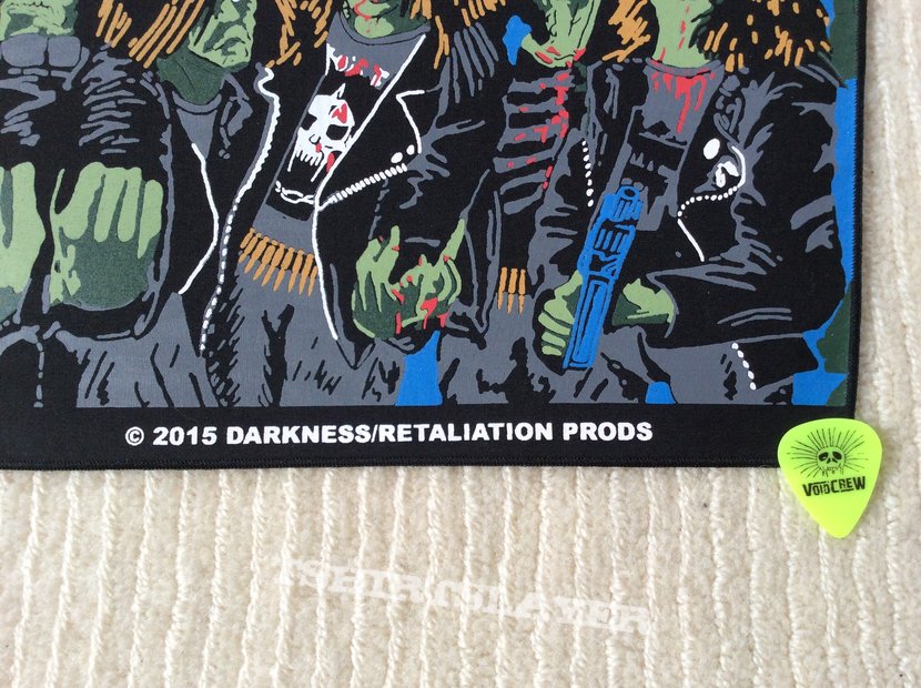 Darkness - Death Squad - 2015 Darkness/Retaliation Prods - Back Patch