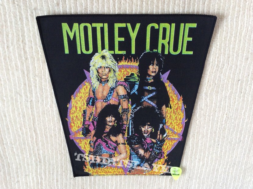 Mötley Crüe - Shout At The Devil - Band - Vintage Back Patch