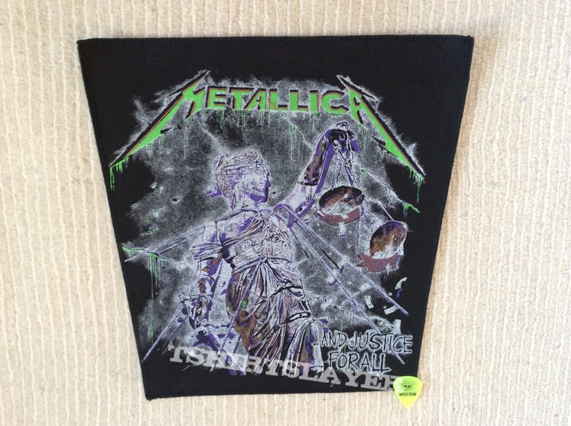 Metallica - ... And Justice For All - Vintage Backpatch