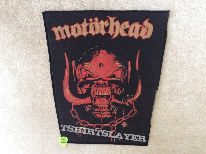 Motörhead - Snaggletooth - Red Version - Vintage Backpatch