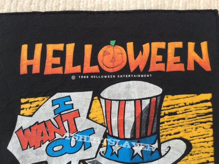 Helloween - I Want Out - 1988 Helloween Entertainment - Back Patch