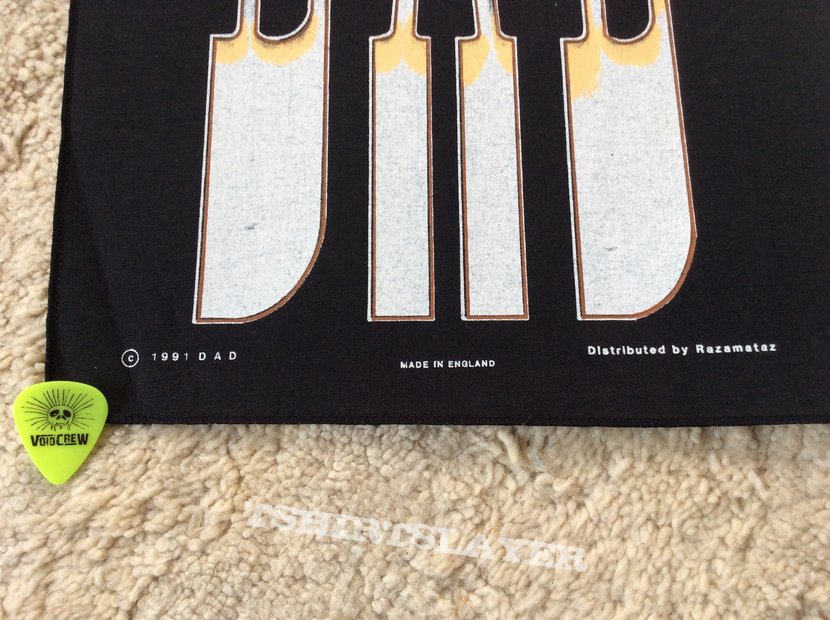 D.A.D. - Skull Logo - 1991 D A D - Razamataz - Backpatch D.A.D. - Skull Logo - 1991 D A D - Razamataz - Backpatch