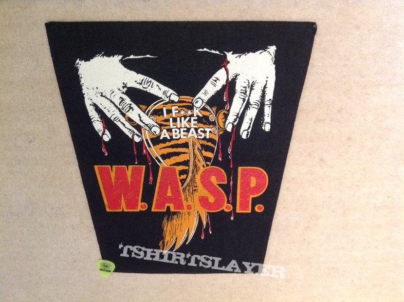 W.A.S.P. - F**k Like A Beast - Vinage Backpatch