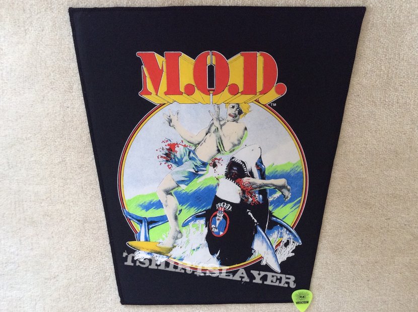 M.O.D. - Surfin M.O.D. - 1988 Great Southern Company - Backpatch