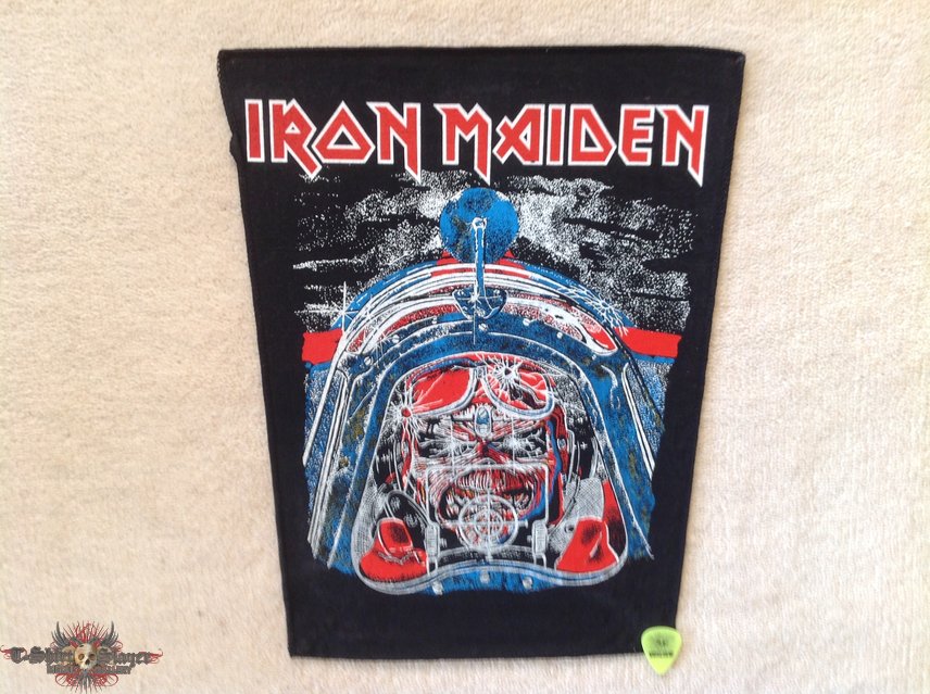 Iron Maiden - Aces High - Long Version - Vintage Backpatch