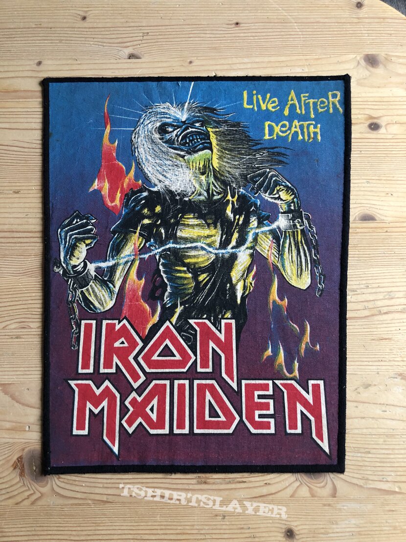 Iron Maiden Life after Death Backpatch