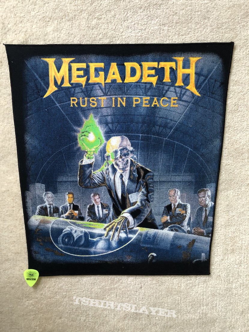 Megadeth - Rust In Peace - Backpatch